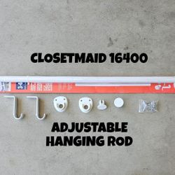 CLOSETMAID ADJUSTABLE HANGING ROD 