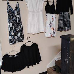 Women's Size Large Dresses And Skirt