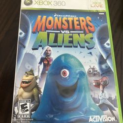 Microsoft Xbox 360 Dreamworks Monsters vs Aliens 