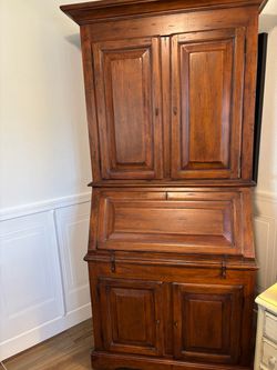French Provincial secretary desk