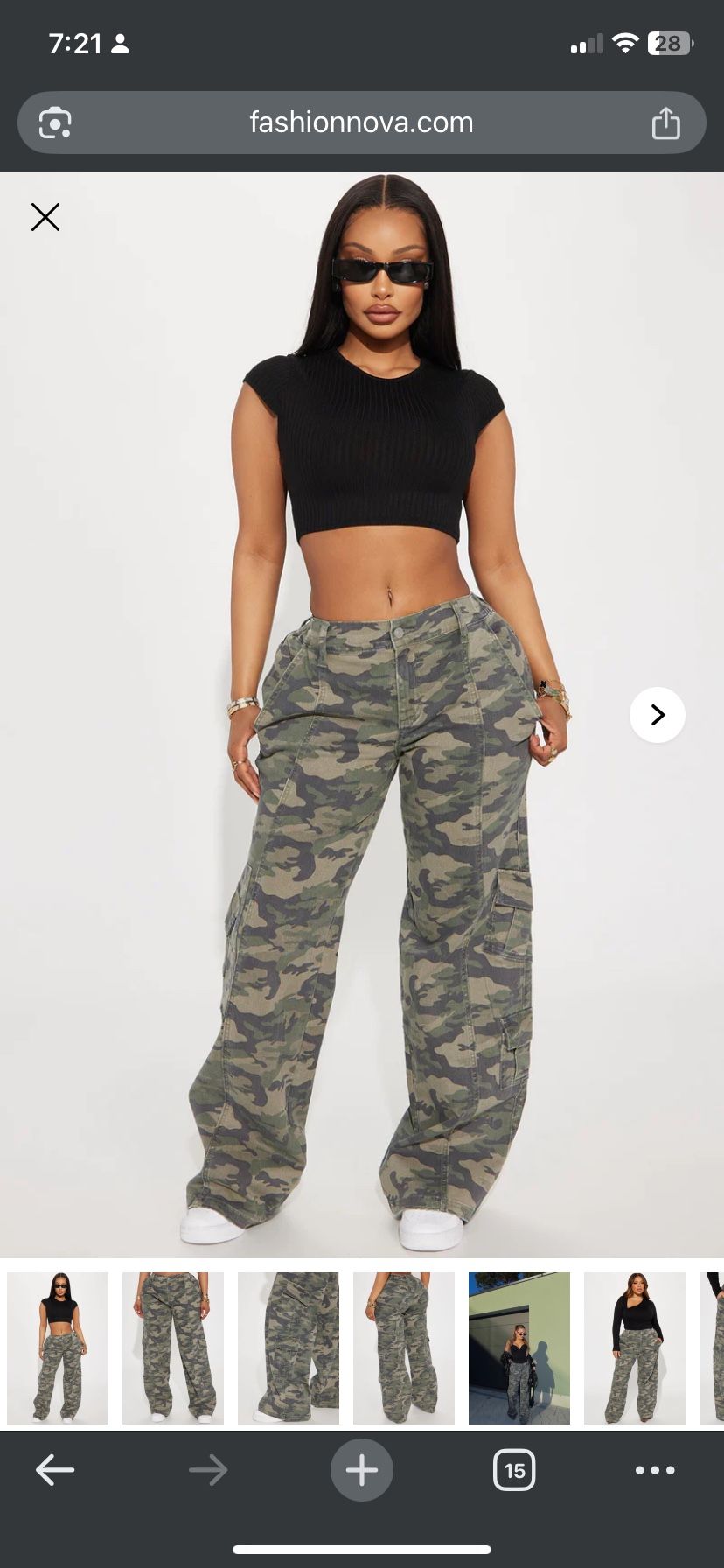 Camo Woman’s Pants