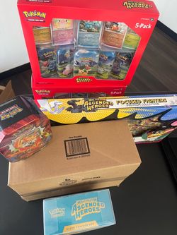 Ascended heroes Pokemon sealed lot