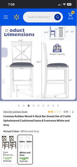 Counter height barstools brand new 35$