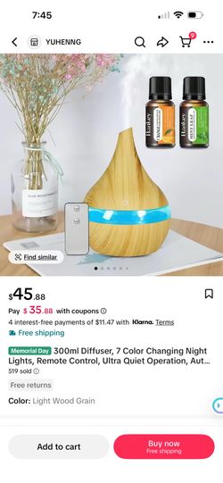 Aroma humidifier