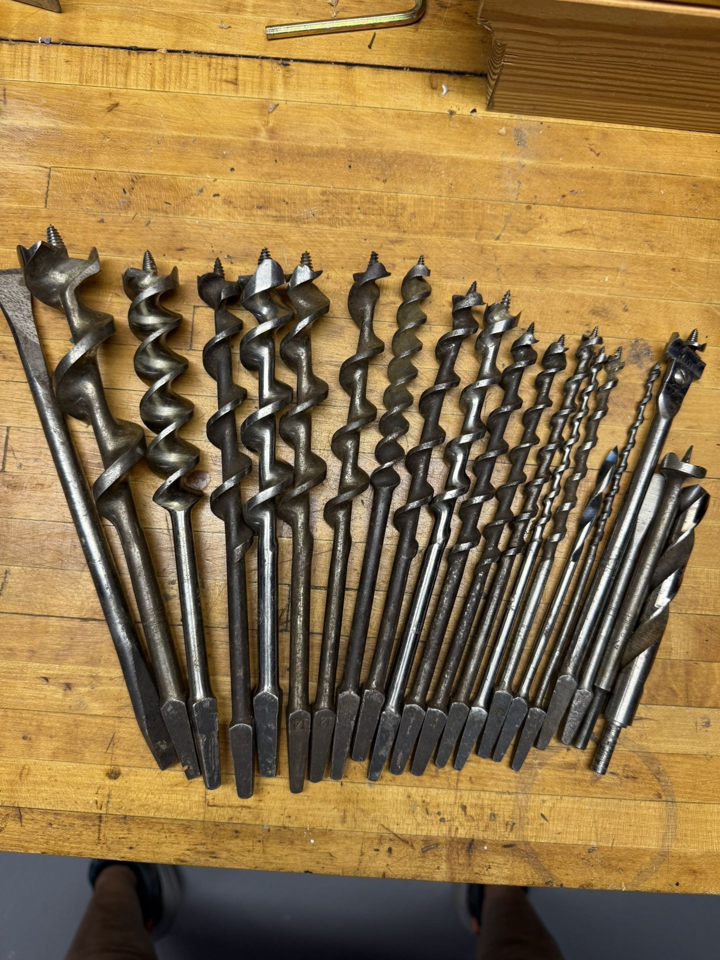 Auger Bits Various Sizes