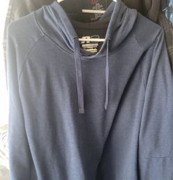 3XL blue hoodie