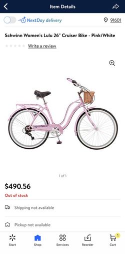 NEW Schwinn Women s Lulu 26 Cruiser Bike Pink White for Sale in Los Angeles CA OfferUp