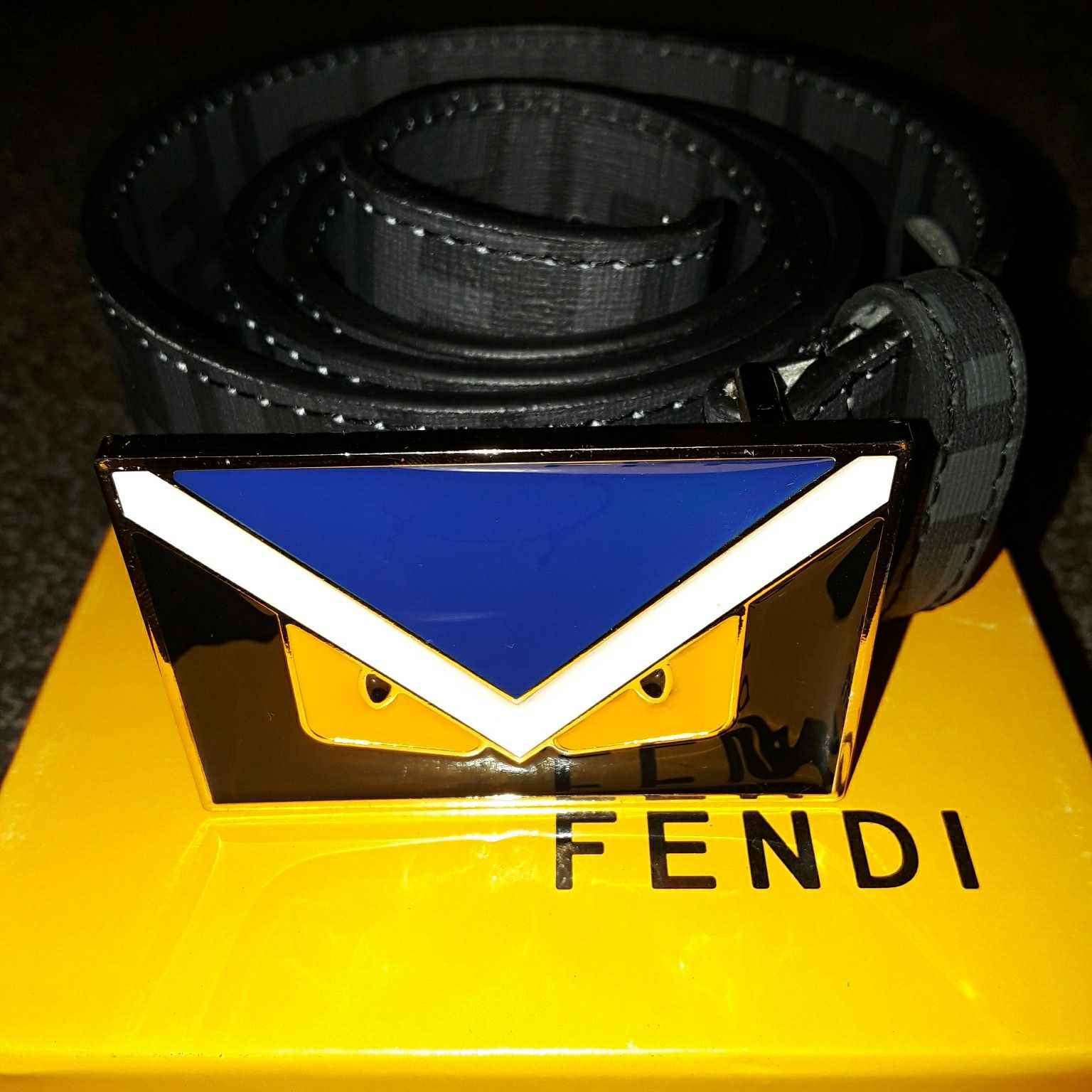 Fendi Monster Face Belt
