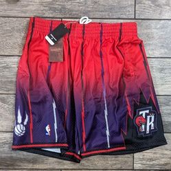 Mitchell And Ness Toronto Raptors Basketball Shorts Men's Size Xl 100% Authentic Ovo Carter