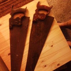 Antique Hand Saws