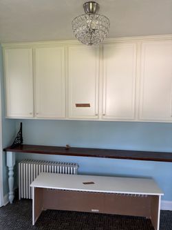 Kitchen cabinets and top