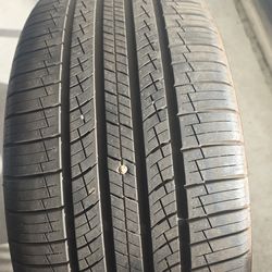 Nexen has a nail in it needs to be patched one tire 255 50 20.          75% tread