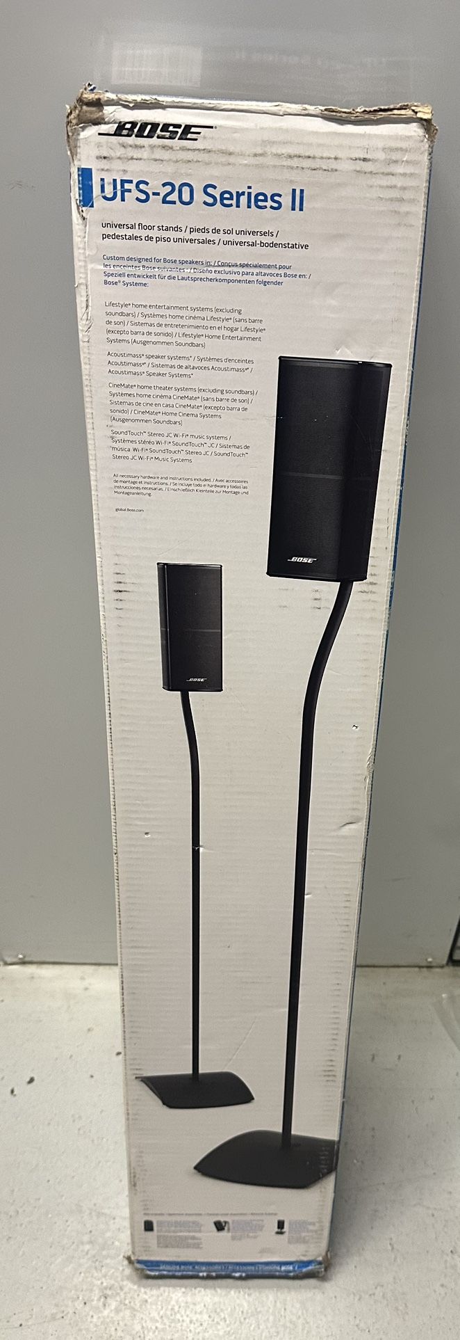 Bose UFS-20 Series Il Universal Floor Stands