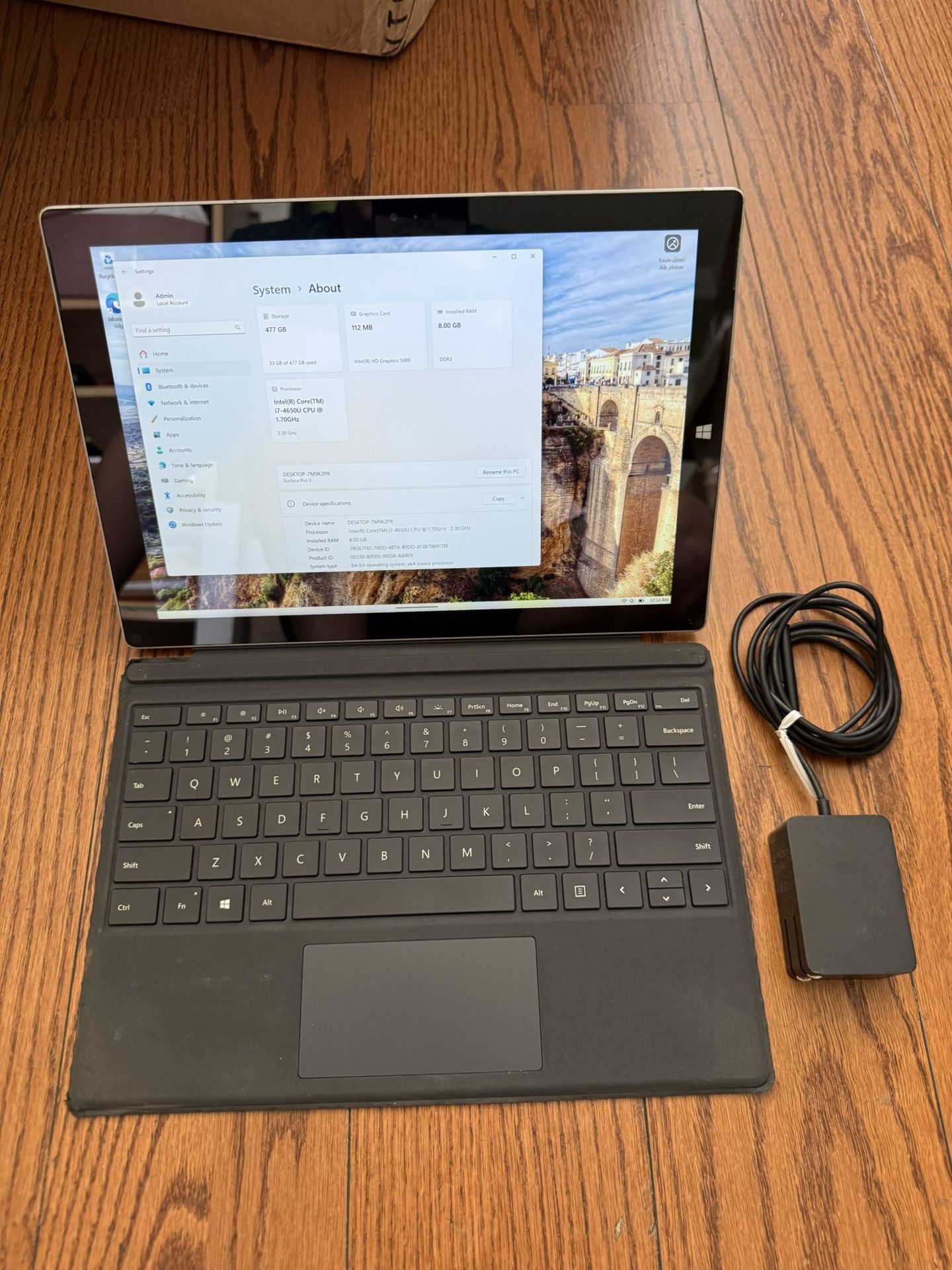 Microsoft Surface Pro 3/8GB RAM/512GB SSD/Fully functional