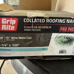 Grip Rite Collated Roofing Nails 7200 Pcs