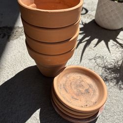 Terracotta Plant Pot - 4 pots