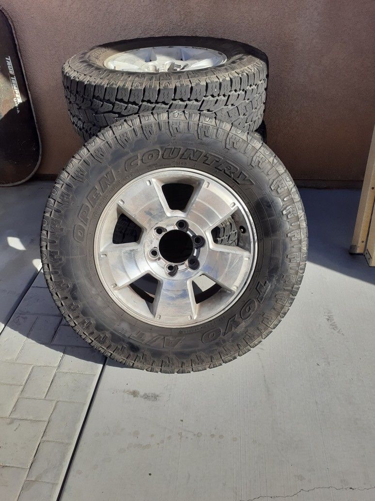 OEM 17" Wheels For Toyota Tacoma FJ Cruser
