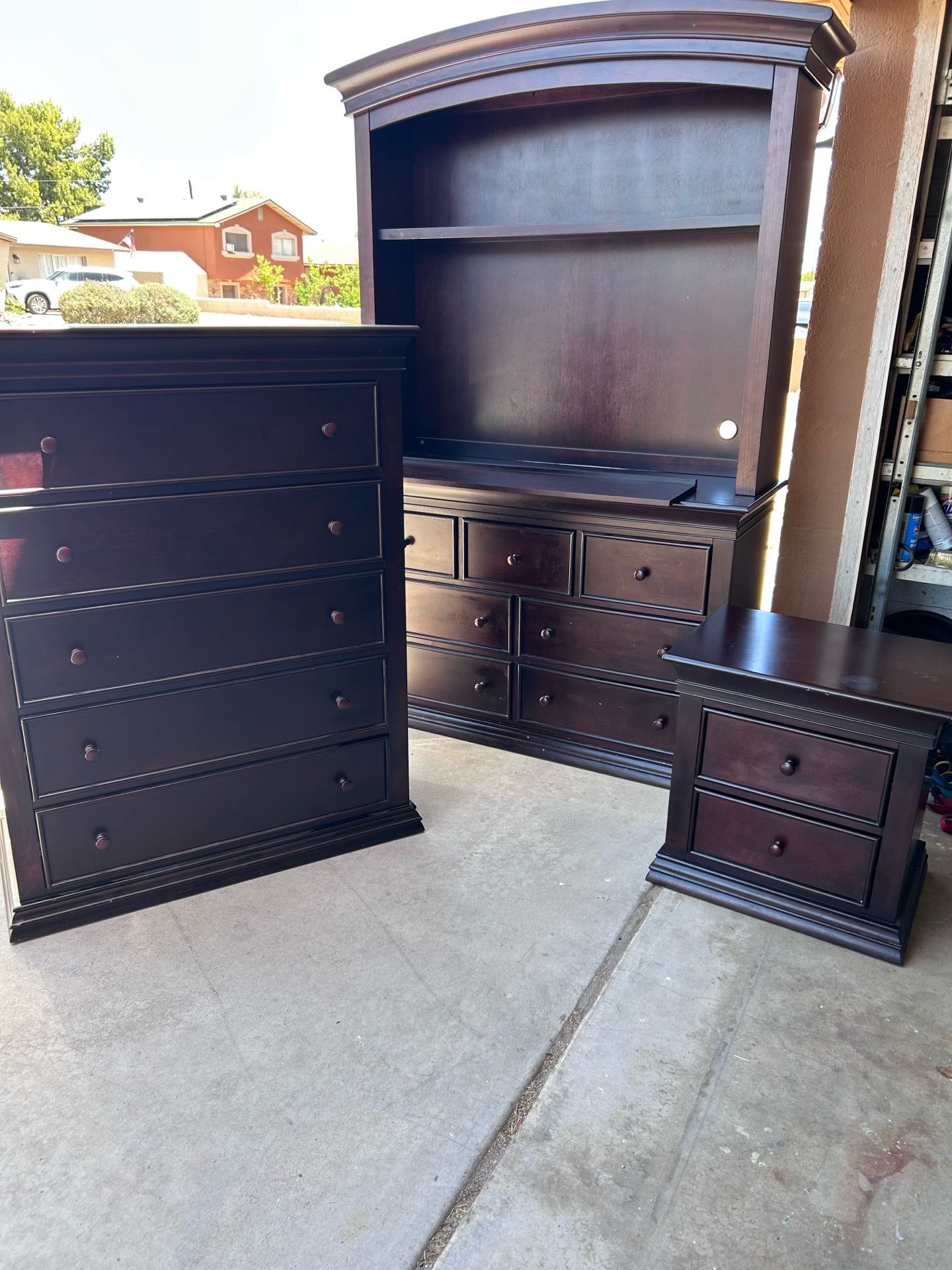 Verono 4 piece dresser set