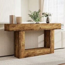 Rustic Console Table 63" - Brand New in Box
