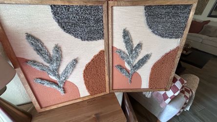 Wood picture decor