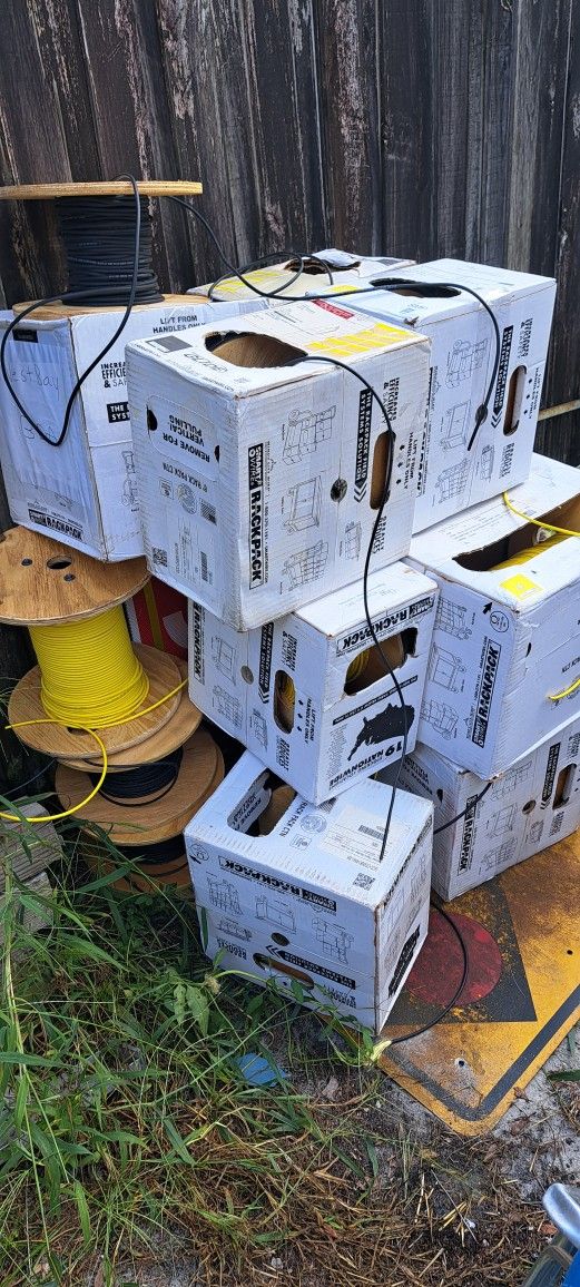 Rolls of wire