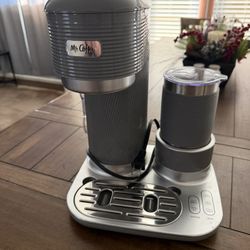 Mr. Coffee 4-in-1 Single-Serve Latte Lux, Iced & Hot Coffee Maker with Milk Frother