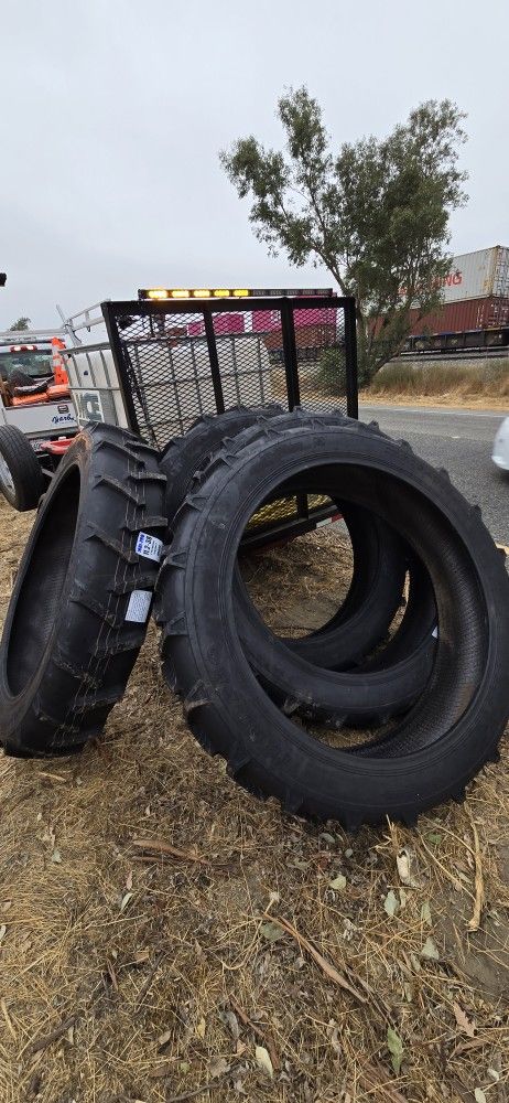 New Tires For Tractor Irrigation