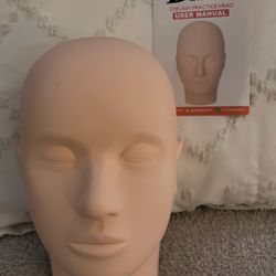 Eyelash Practice Head