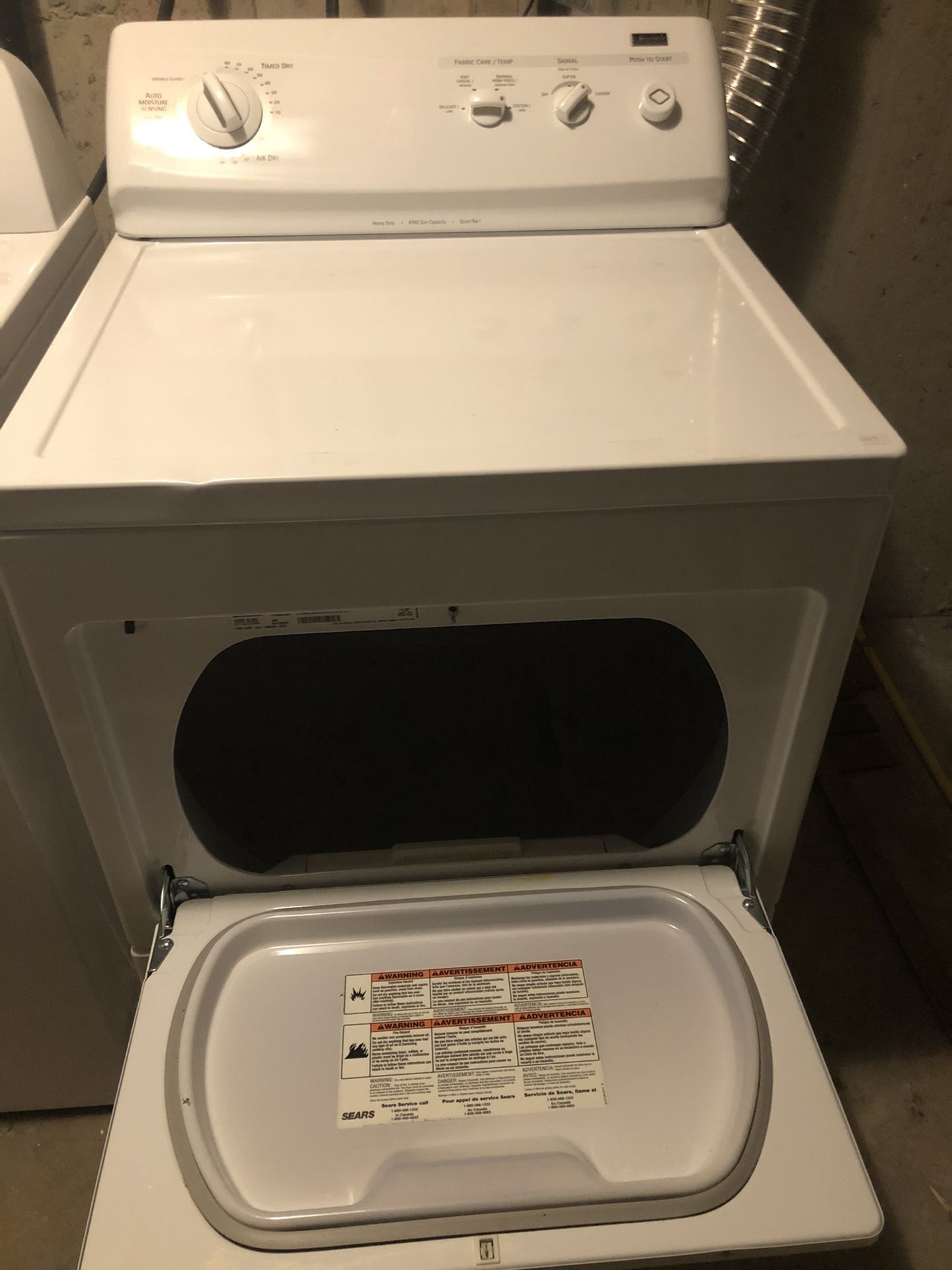 Amana washer/dryer set