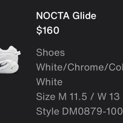 Nocta Glide Size 11.5