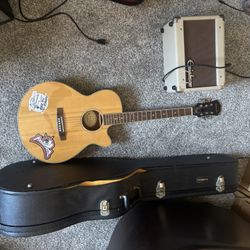 Epiphone Guitar amp and guitar Case Combo