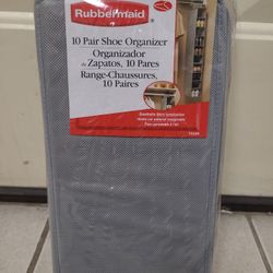 Rubbermaid 10 Pair Shoe Organizer 