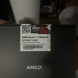 AMD Ryzen 7 7800X3D CPU