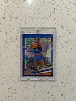 Panini Donruss Optic OG Anunoby Knicks Purple Prizm /99