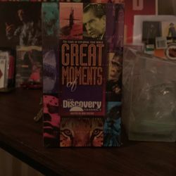 Great Moments Discovery Channel Ten Years Of Exploring Your World Sealed VHS NOS 