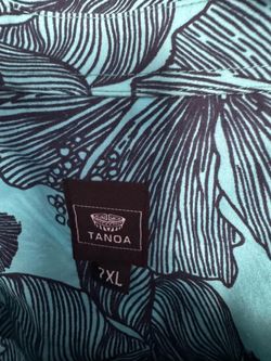 Tanoa Tropical Print Shirt 7XL