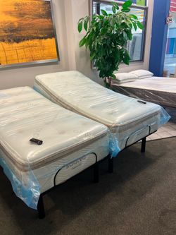 🔥saatva split king adjustable set $1799🔥