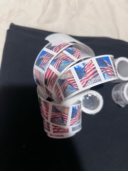 Forever Stamps Roll USA Flag 2024
