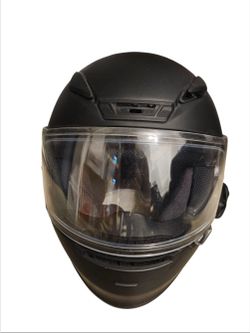 Shoei RF-1200 Motorcycle Helmet With Sena Bluetooth