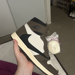 travis Scott Jordan one high mocha