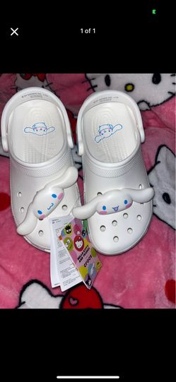 Cinamoroll Crocs Women’s Size 8
