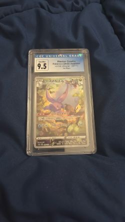 Gem mint 9.5 CGC Japanese Hisuian Goodra