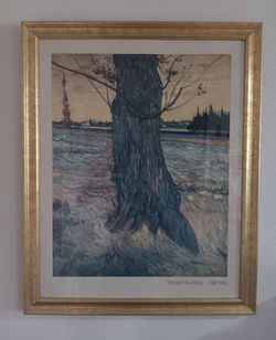 Van Gogh 'The Tree' Framed Art Print