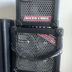 Roland Micro Cubes. Micro Cube-Micro Cube RX.