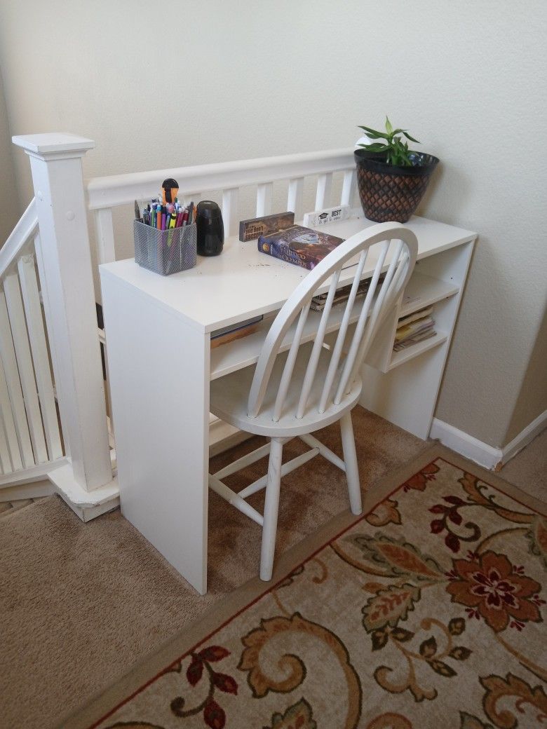 White Wooden Chair