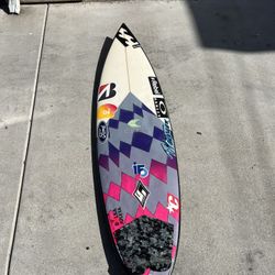 TJ Patterson 5’11” shaped for Italo Ferreira