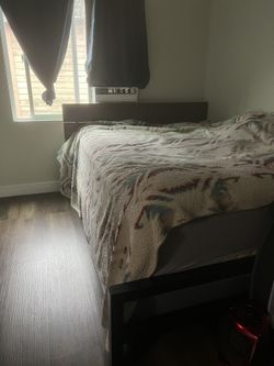 Queen modern bedframe