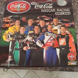 The First Edition Coca Cola NASCAR Racing Board Game