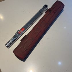 Snap On Flex-head torque wrench TQFR 100 classic vintage