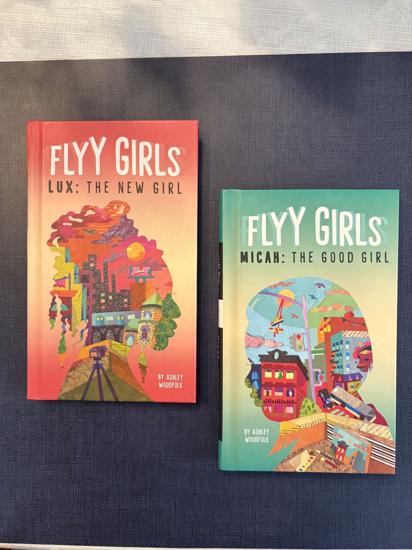 2 New Hardback Books: Fly Girls Series - Lux & Micah